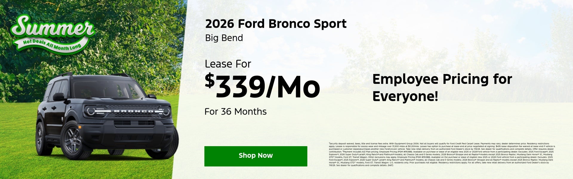 2026 Ford Bronco Sport