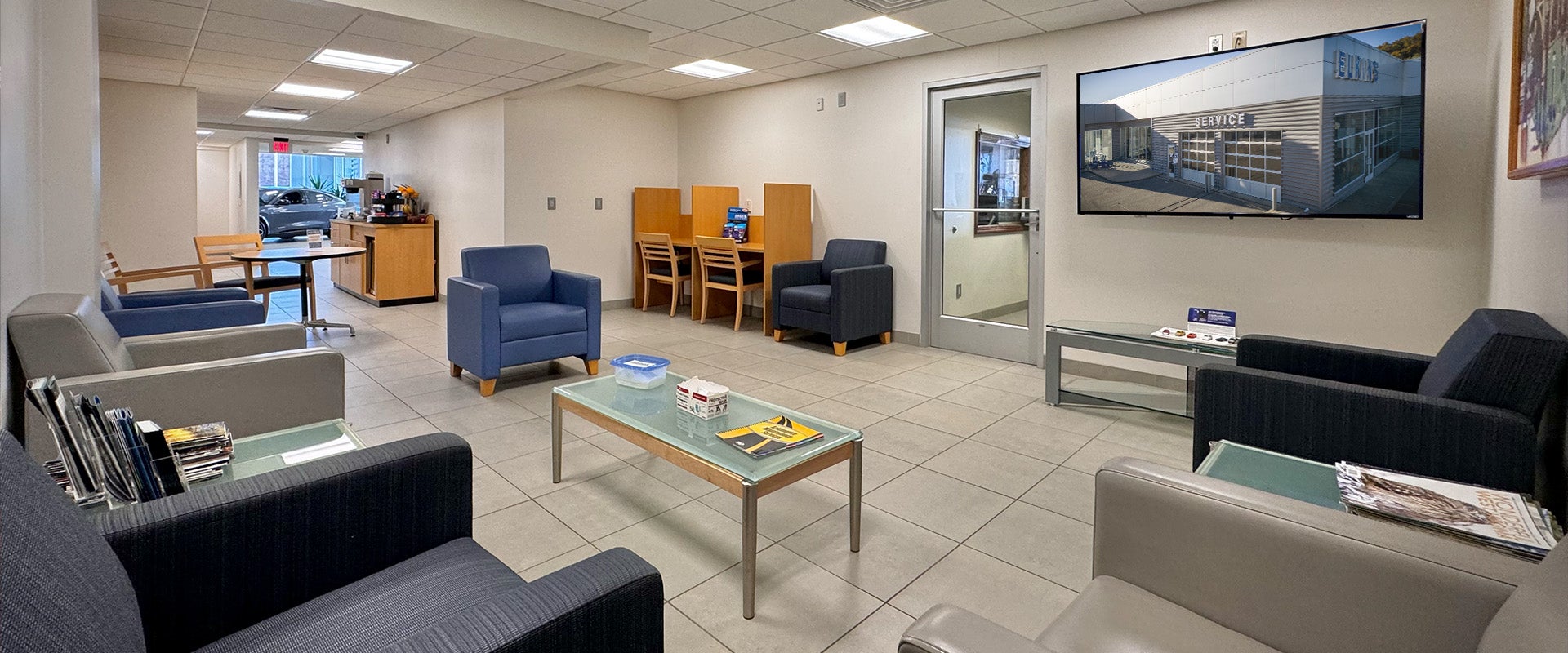 Waiting Area interior