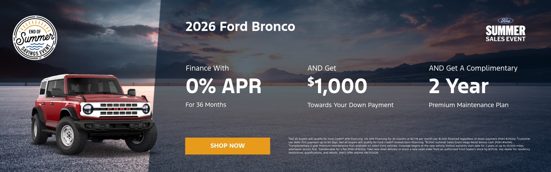 2026Ford Bronco