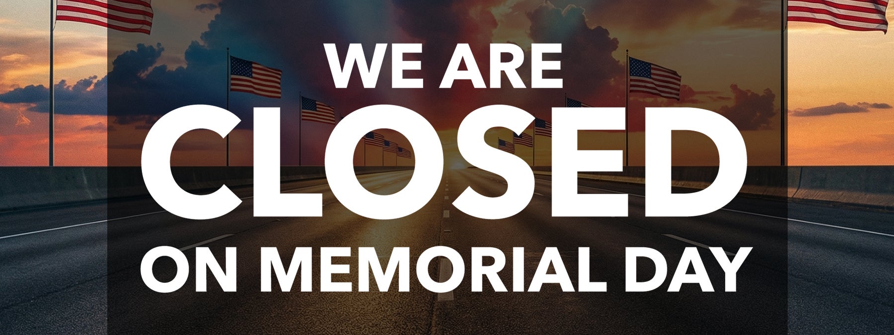closed on memorial